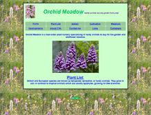 Tablet Screenshot of orchidmeadow.co.uk